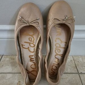 Sam Edelman Felicia Flats - US7, Beige